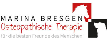 Logo Marina Bresgen, Tierosteopathie 